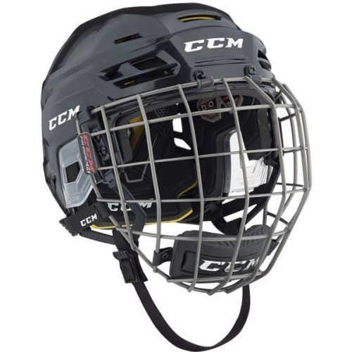 CCM TACKS 310C SR COMBO black M - Hockey helmet