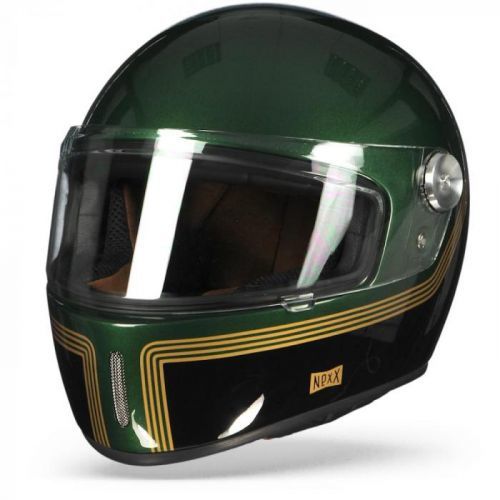 Nexx X.G100R Motordrome Green Black Full Face Helmet S