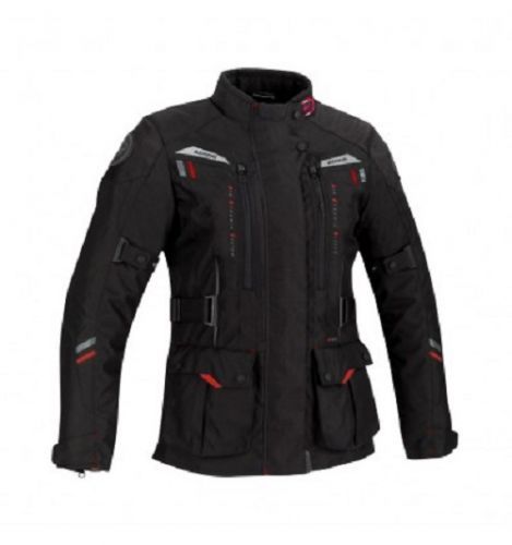 Bering Darko Black Lady Textile Motorcycle Jacket T0