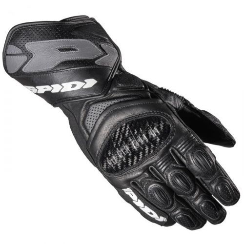 Spidi Carbo 7 Black Motorcycle Gloves M