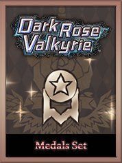 Dark Rose Valkyrie - Medals Set