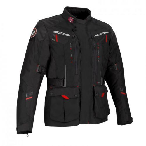 Bering Darko Black Textile Motorcycle Jacket S