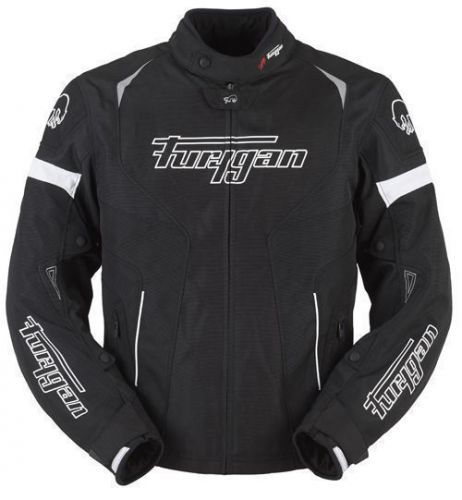 Furygan Spark 3in1 Vented Evo Black White Textile Motorcycle Jacket S
