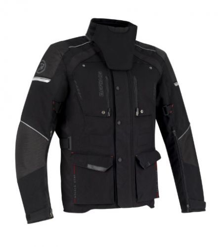 Bering Bronko Black Textile Motorcycle Jacket S