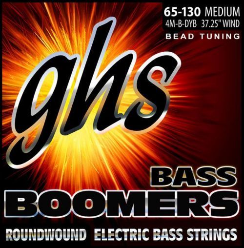GHS 4M-B-DYB BEAD Tuned Bass Boomers Medium
