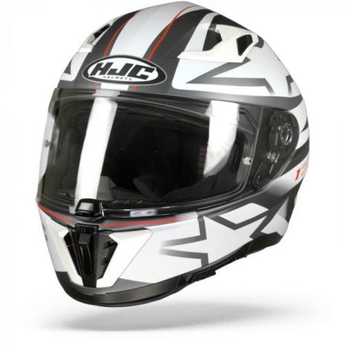 HJC I70 Cravia MC10SF White Grey Red Full Face Helmet S