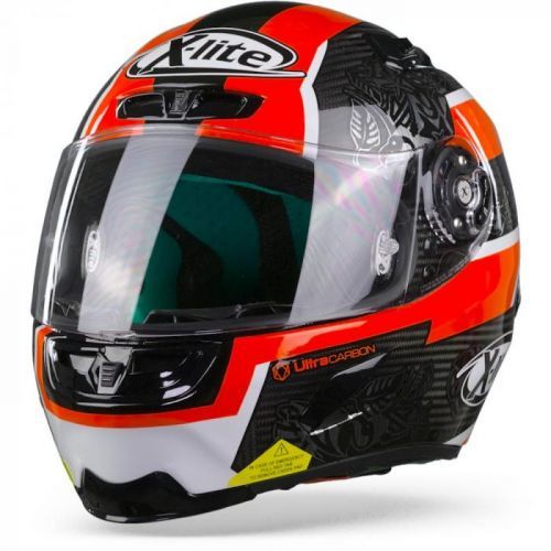 X-Lite X-803 Ultra Carbon 53 Petrucci Carbon Black Red White Full Face Helmet M
