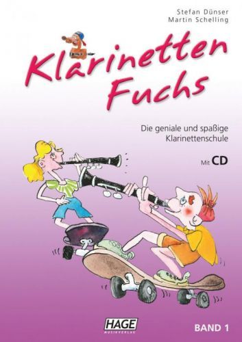 HAGE Musikverlag Clarinet Fox Volume 1 with CD