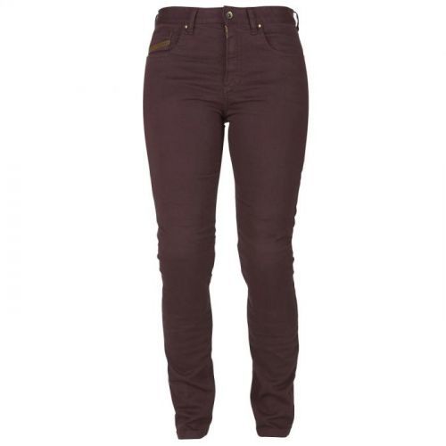Furygan Paola Wine Red Motorcycle Jeans 40