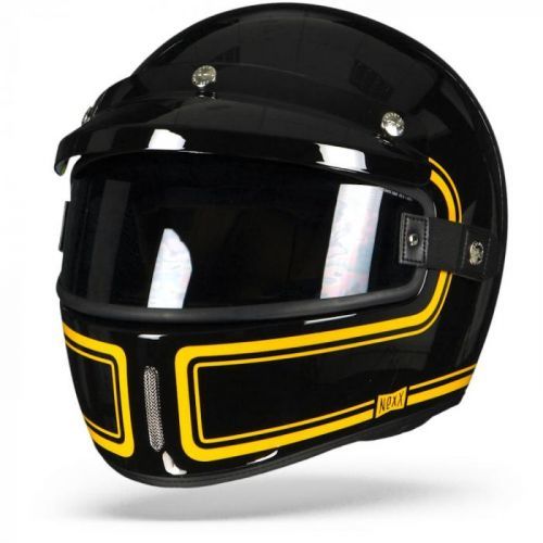 Nexx X.G100 Devon Black Yellow Full Face Helmet L