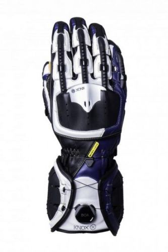 Knox Handroid MK IV Blue Motorcycle Gloves S