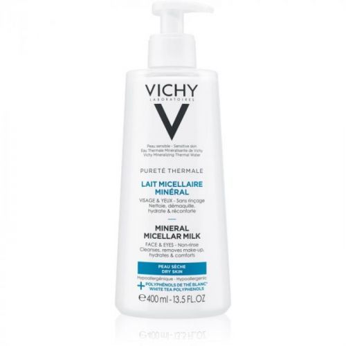 Vichy Pureté Thermale Mineral Micellar Milk for Dry Skin 400 ml