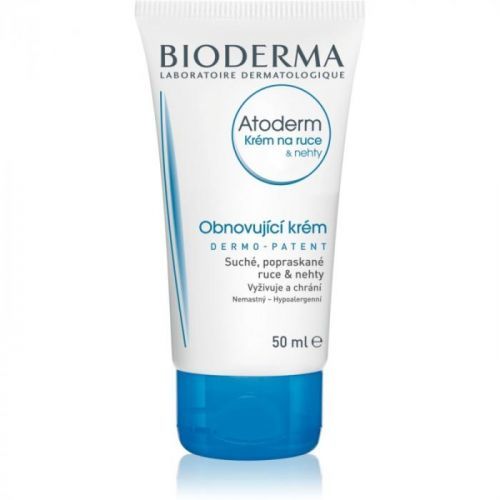 Bioderma Atoderm Cream Hand & Nails Hand Cream For Very Dry Sensitive And Atopic Skin 50 ml