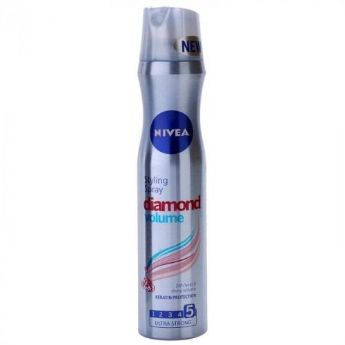 Nivea Diamond Volume Hairspray for Volume and Shine 250 ml