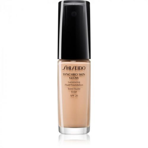 Shiseido Synchro Skin Glow Luminizing Fluid Foundation Illuminating Foundation SPF 20 Shade Neutral 3 30 ml