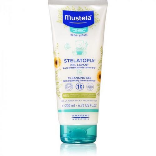Mustela Bébé Soothing Cleansing Gel For Atopic Skin 200 ml