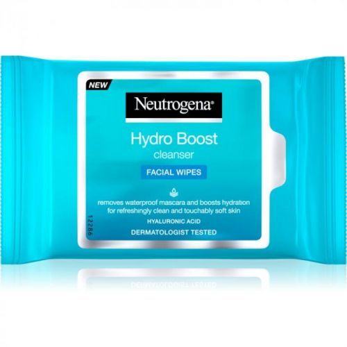 Neutrogena Hydro Boost® Face Wet Cleansing Wipes for Face 25 pc