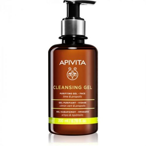 Apivita Cleansing Propolis & Lime Cleansing Gel for Oily and Combination Skin 200 ml