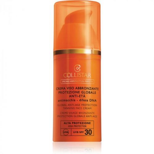 Collistar Special Perfect Tan Global Anti-Age Protection Tanning Face Cream Sun Cream Anti - Aging SPF 30 50 ml
