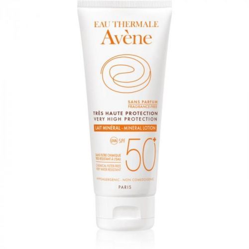 Avène Sun Minéral Protective Lotion Free of Chemical Filters and Fragrance SPF 50+ 100 ml