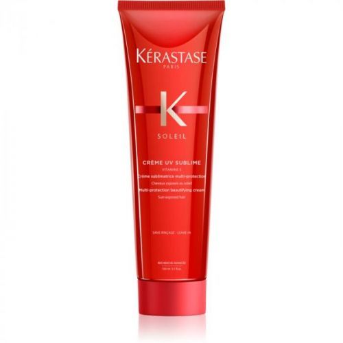Kérastase Soleil Créme UV Sublime Protective Cream for Hair Damaged by Chlorine, Sun & Salt With UV Filter 150 ml