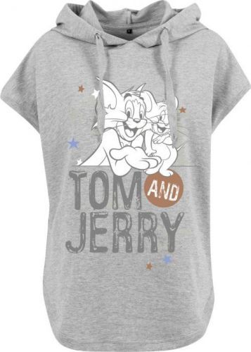 Tom & Jerry Sleeveless Hoody Grey XS