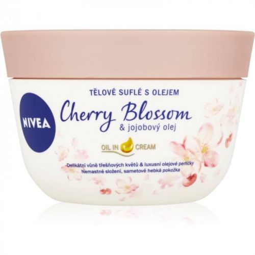 Nivea Cherry Blossom & Jojoba Oil Body Souffle 200 ml