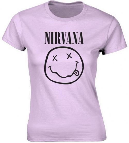 Nirvana Smiley Womens T-Shirt S