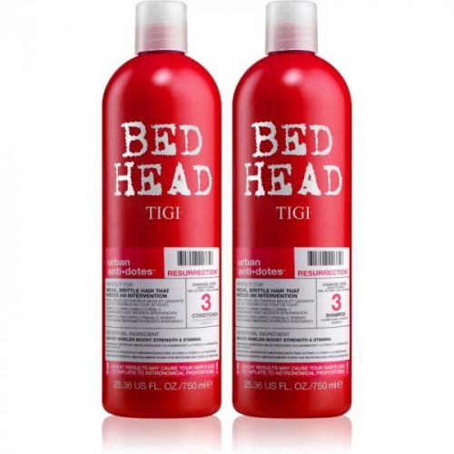 TIGI Bed Head Urban Antidotes Resurrection Economy Pack I. (For Thin, Stressed Hair ) for Women