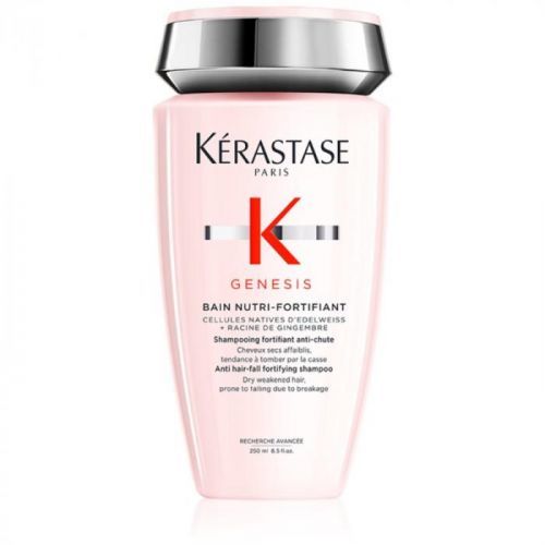 Kérastase Genesis Bain Nutri-Fortifiant Moisturizing and Revitalizing Shampoo to Treat Hair Loss 250 ml