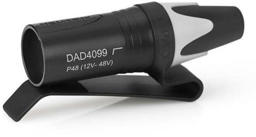 DPA Adapter: MicroDot to XLR with Belt Clip & Low Cut