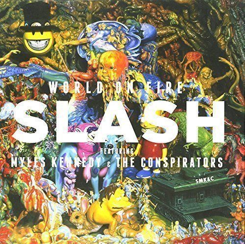 Slash World On Fire  (Blue & Yellow Vinyl) - Limited (2 LP)
