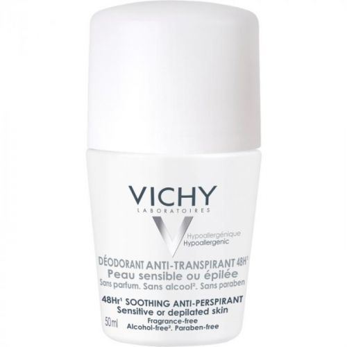 Vichy Deodorant Roll-On Deodorant  For Sensitive And Irritated Skin 50 g