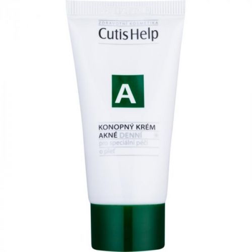 CutisHelp Health Care A - Acne Hemp Moisturiser for Problematic Skin, Acne 30 ml
