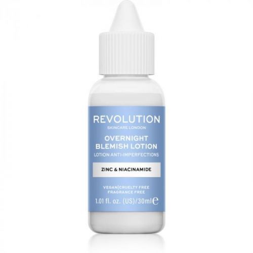 Revolution Skincare Blemish Zinc & Niacinamide Night Care to Treat Acne 30 ml
