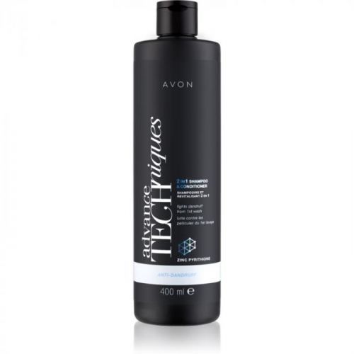 Avon Advance Techniques Anti-Dandruff Shampoo And Conditioner 2 In 1 Against Dandruff 400 ml