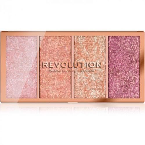 Makeup Revolution Vintage Lace Blush Palette 4 x 5 g