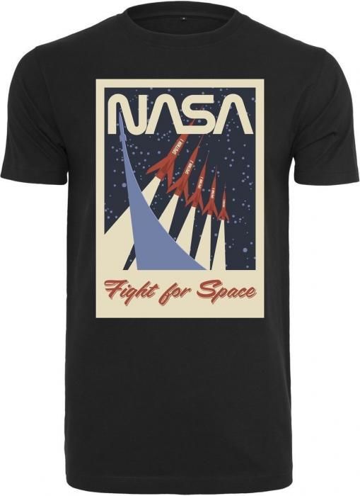 NASA Fight For Space Tee Black XS