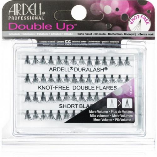 Ardell Double Up Knotless Individual Cluster Lashes Size Short Black