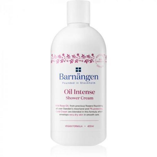 Barnängen Oil Intense Gentle Shower Cream For Dry To Very Dry Skin 400 ml