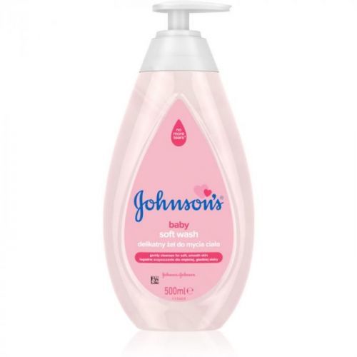 Johnsons's® Wash and Bath Gentle Cleansing Gel 500 ml