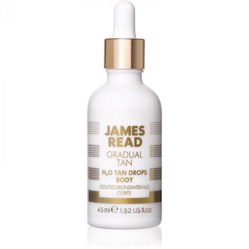 James Read Gradual Tan H2O Tan Drops Self-Tanning Drops for Body Shade Light/Medium 45 ml