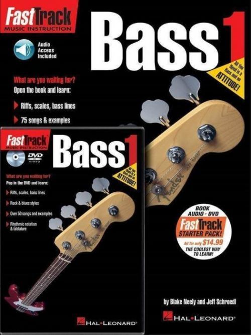 Hal Leonard FastTrack - Bass Guitar 1 Starter Pack