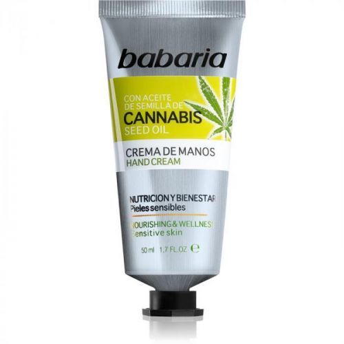 Babaria Cannabis Moisturising Hand Cream 50 ml