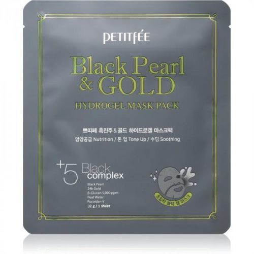 Petitfee Black Pearl & Gold Intensive Hydrogel Mask With 24 Carat Gold 32 g