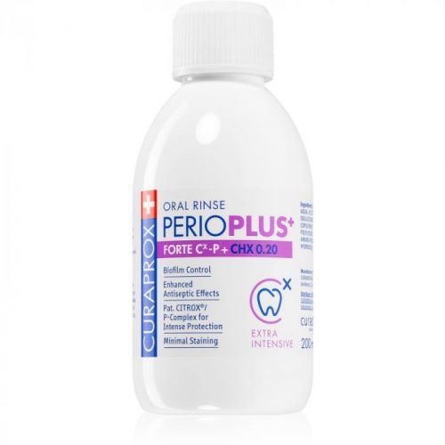 Curaprox Perio Plus+ Forte 0.20 CHX Mouthwash 200 ml