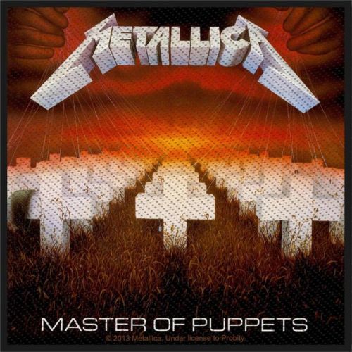 Metallica Master Of Puppets Sew-On Patch