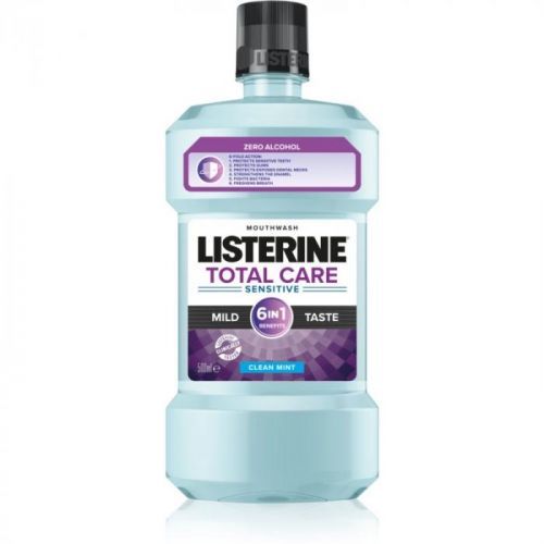 Listerine Total Care Sensitive Complex Protection Sensitive Mouthwash 500 ml