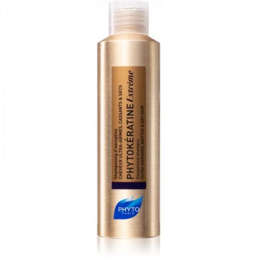 Phyto Phytokératine Extrême Regenerating Shampoo for Severely Damaged and Brittle Hair 200 ml