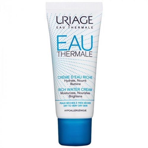 Uriage Eau Thermale Nourishing Moisturiser for Dry and Very Dry Skin 40 ml